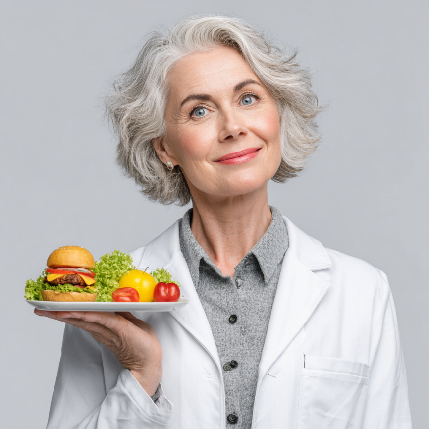 Seniori bucurându-se de o masă sănătoasă